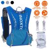 Sport Hydration Vest Running Backpack with 15oz 50oz Water Bladder Adjustable Strap Storage Bag for Trail Running Marathon Race Hiking