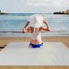 Portable Beach Blanket 4.6â€™ x 6.6â€™ Waterproof Foldable Camping Rug Pocket Sandproof Picnic Mat for Camping Picnic Hiking Grass Travel