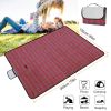 60" x 78" Waterproof Picnic Blanket Handy Mat with Strap Foldable Camping Rug for Camping Hiking Grass Travelling